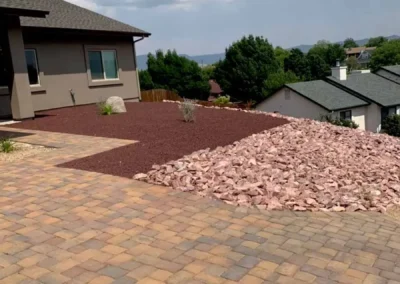 Hardscape paver driveway Prescott Valley
