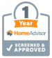 HomeAdvisor - 1 Year - Screened & Approved