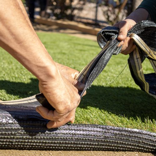 cutting artificial turf landscaping prescott az