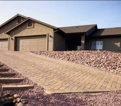 Pavers Driveway and Steps in Prescott Valley, AZ